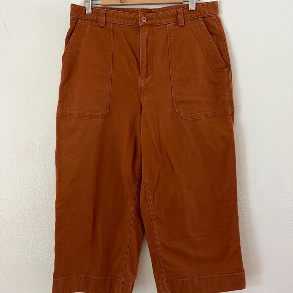 Women's DuluthFlex Fire Hose Ltd. Wide Crop Pants - Picture 2 of 5